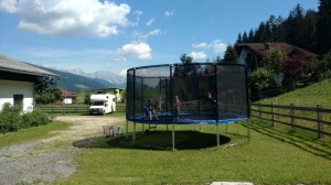 kellerbauer trampolin für groß und klein